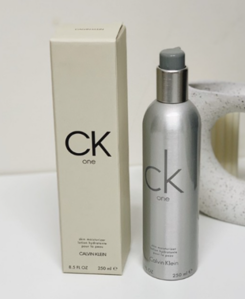 CK ONE by Calvin Klein Body Lotion/ Skin Moisturizer for Men, 8.5 oz.