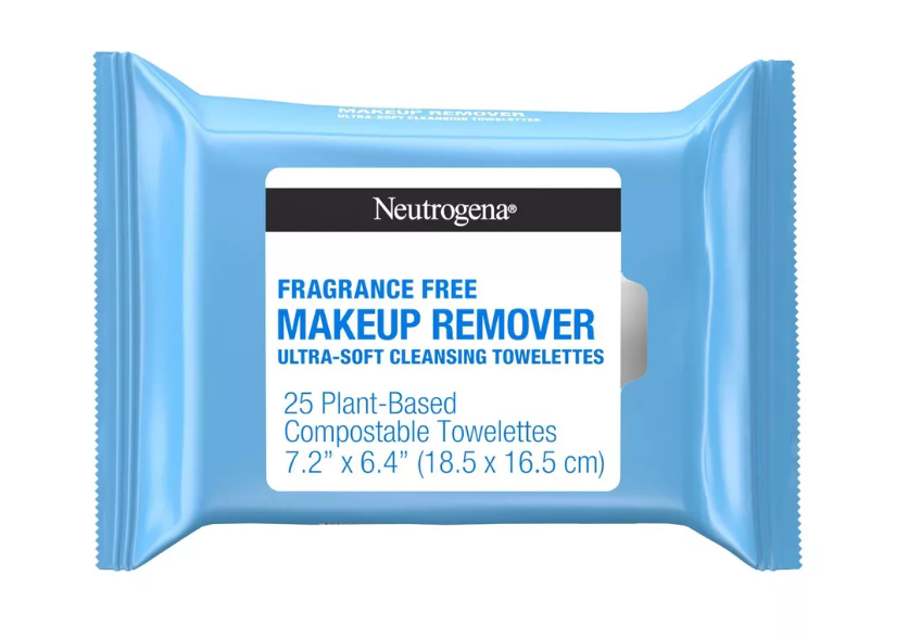 Neutrogena Makeup Remover Wipes - Fragrance Free 25 ct
