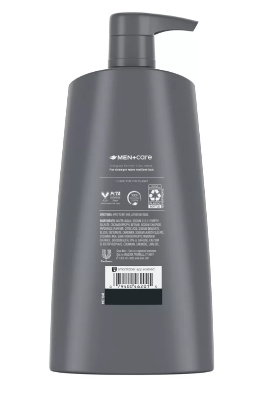 Dove Men+Care 2-in-1 Shampoo + Conditioner Thick + Strong for Fine or Thinning Hair