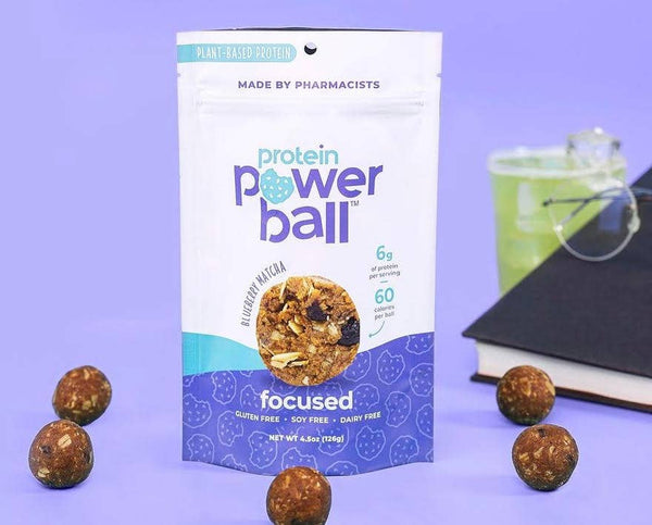 Blueberry Matcha Protein Balls by Protein Power Ball - 4.5 oz
