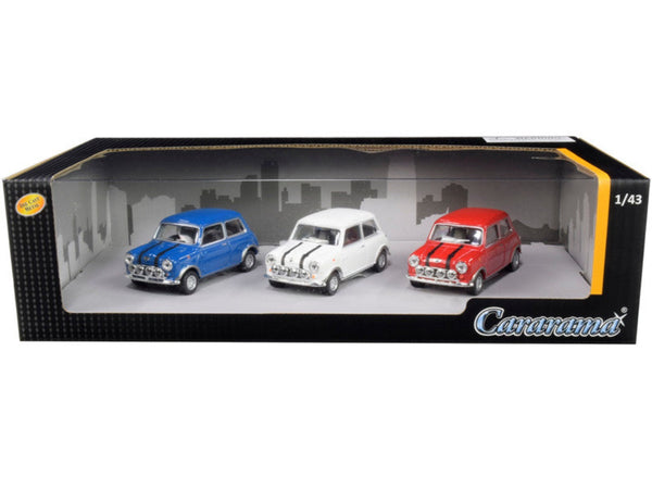 Mini Cooper 3 piece Gift Set 1/43 Diecast Model Cars