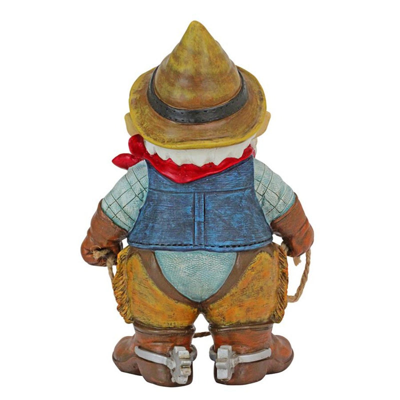 Country Cowboy Klaus Garden Gnome Statue