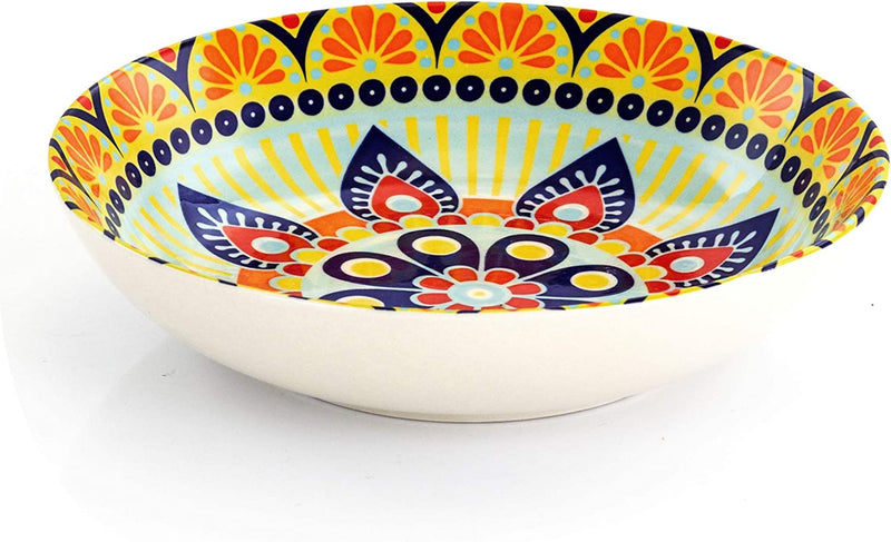 Elama Zen Mozaik 16 Piece Luxurious Stoneware Dinnerware Service for 4
