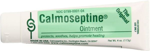 Calmoseptine Ointment 4 oz. Tube (Pack of 2)