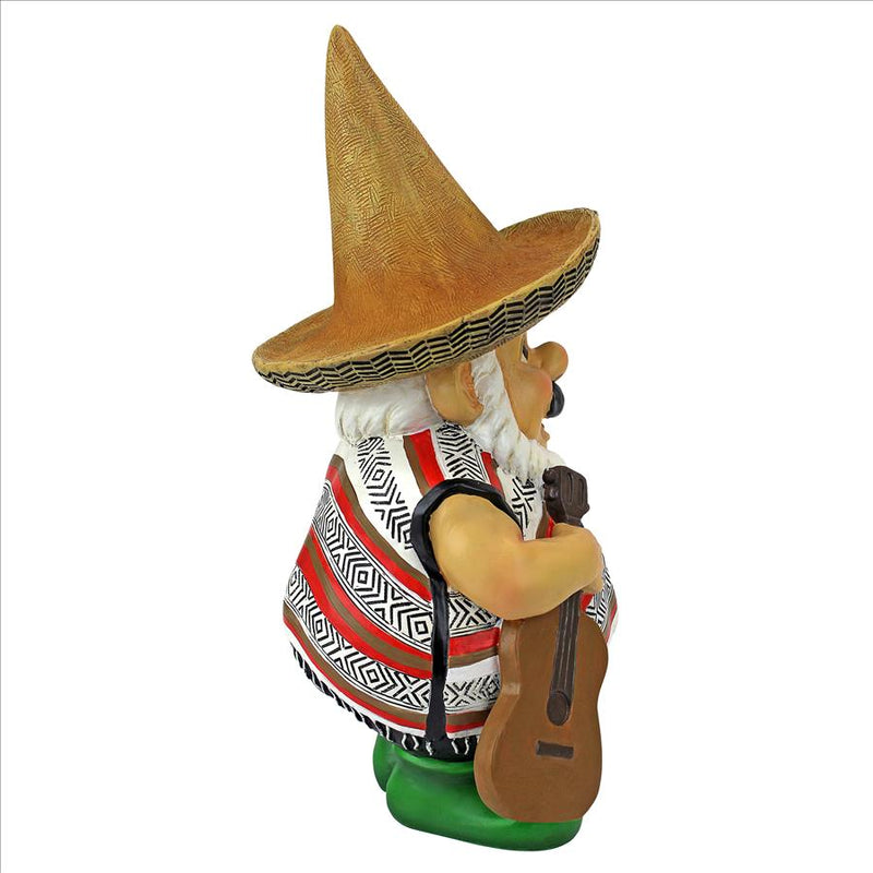 Pancho the Mariachi Garden Gnome Statue