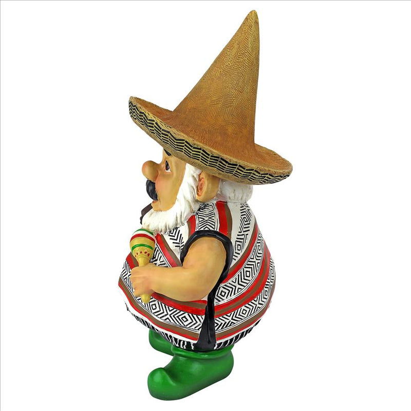 Pancho the Mariachi Garden Gnome Statue