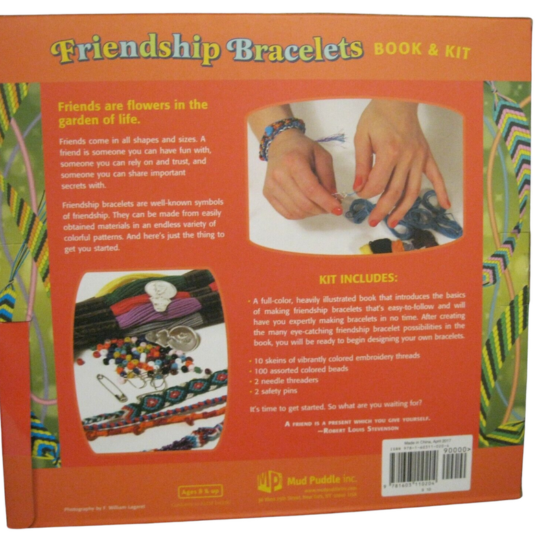 Friendship Bracelets Book & Kit by Mud Puddle