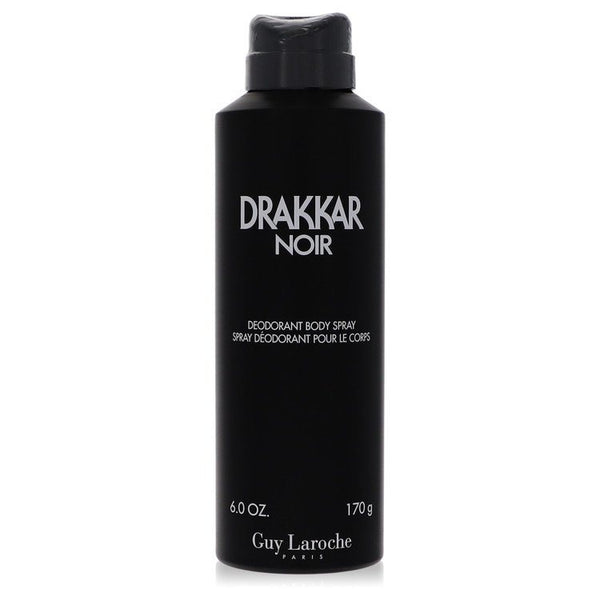 Drakkar Noir by Guy Laroche Deodorant Body Spray for Men, 6.0 oz.