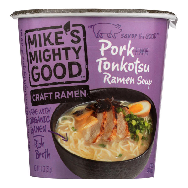 Pork Tonkotsu Ramen Noodle Soup Cup - Case of 6