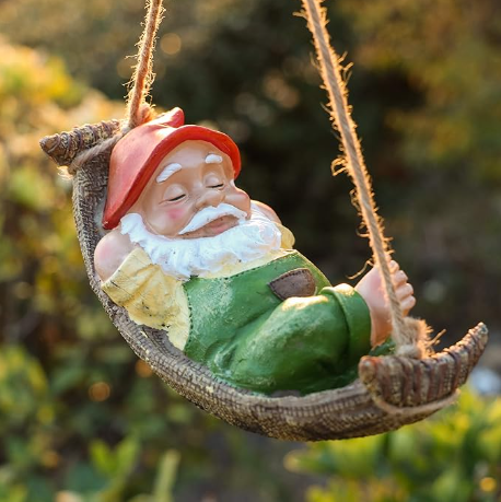 TERESA'S COLLECTIONS Green Garden Gnome