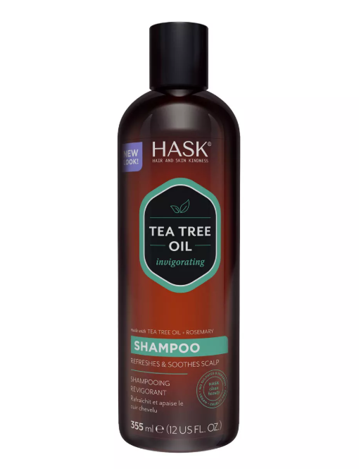 Hask Tea Tree & Rosemary Oil Scalp Care Shampoo - 12 fl oz