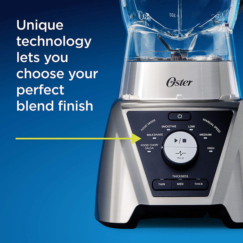 Oster 1200 Watt Pro Blender with Texture Select Settings and 2 Blend-n-go Cups