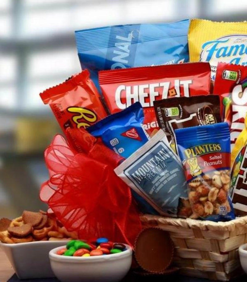 Favorite Snacks Gift Basket