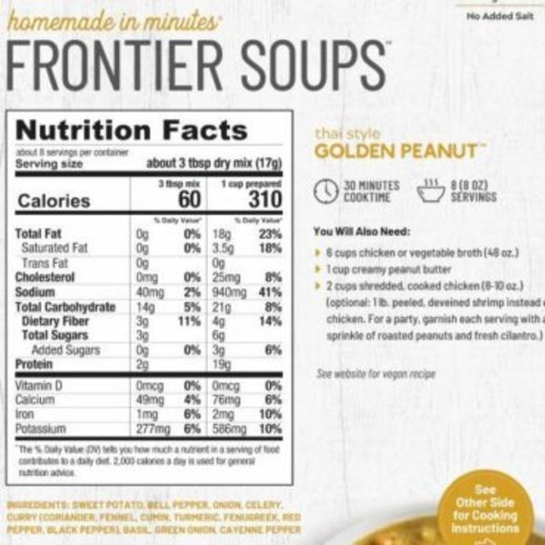 Thai Style Golden Peanut Soup Mix - Gluten Free