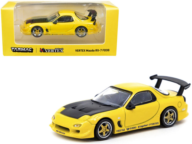 Mazda RX-7 FD3S Mazdaspeed A-Spec RHD (Right Hand Drive) "Global64" Series 1/64 Diecast Model Car by Tarmac Works