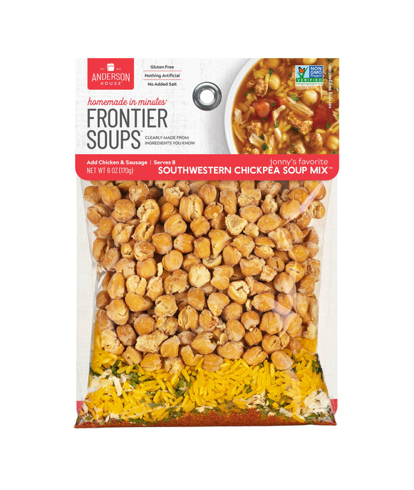 Jonny's Favorite Southwestern Chickpea Soup Mix - Gluten Free