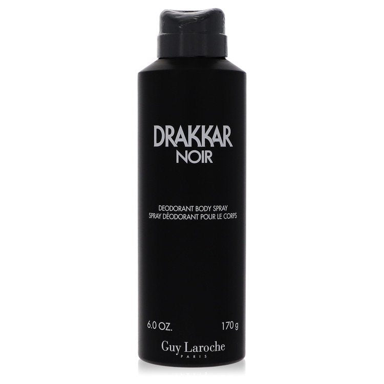 Drakkar Noir by Guy Laroche Deodorant Body Spray for Men, 6.0 oz.