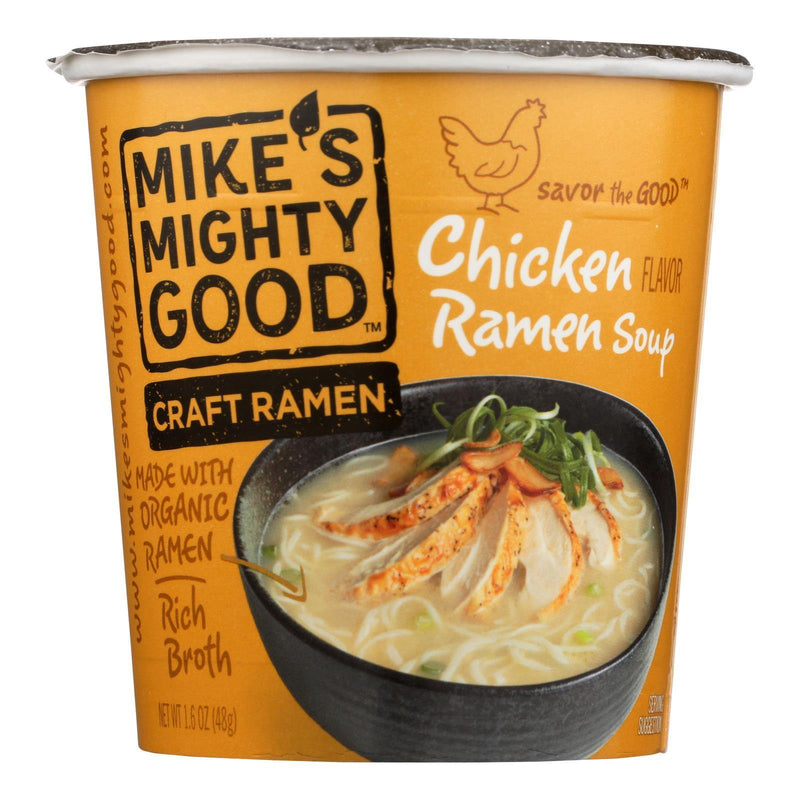 Chicken Flavor Ramen Noodle Soup Cup - Case of 6