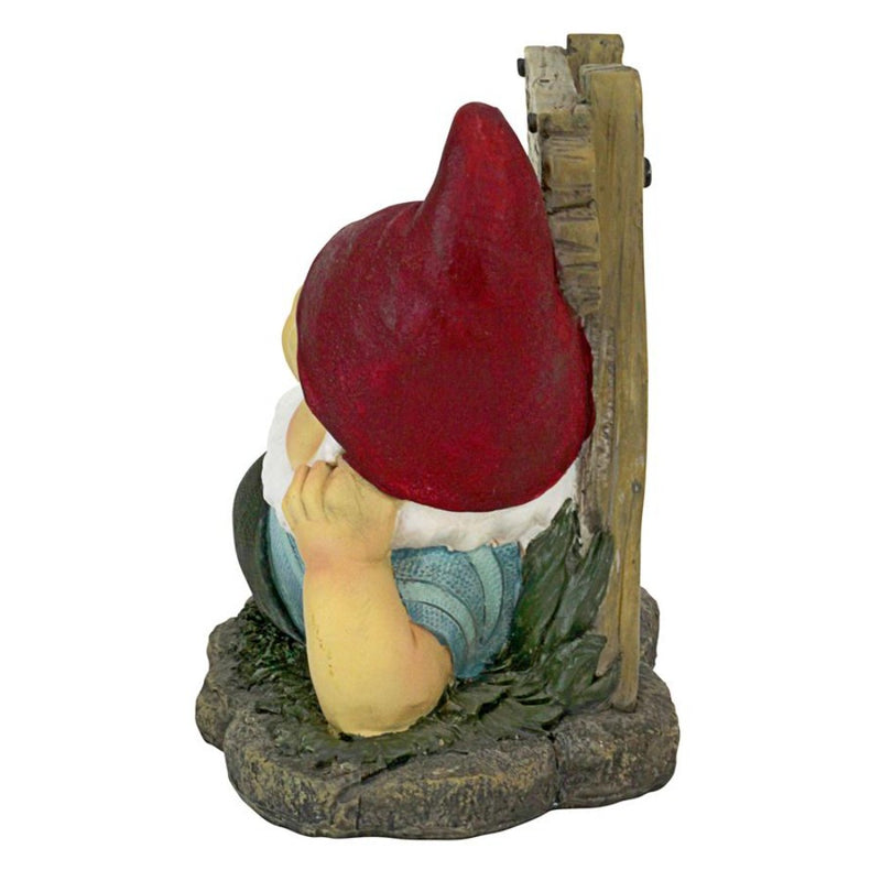 Irving Gnomlin Resting Garden Gnome Statue