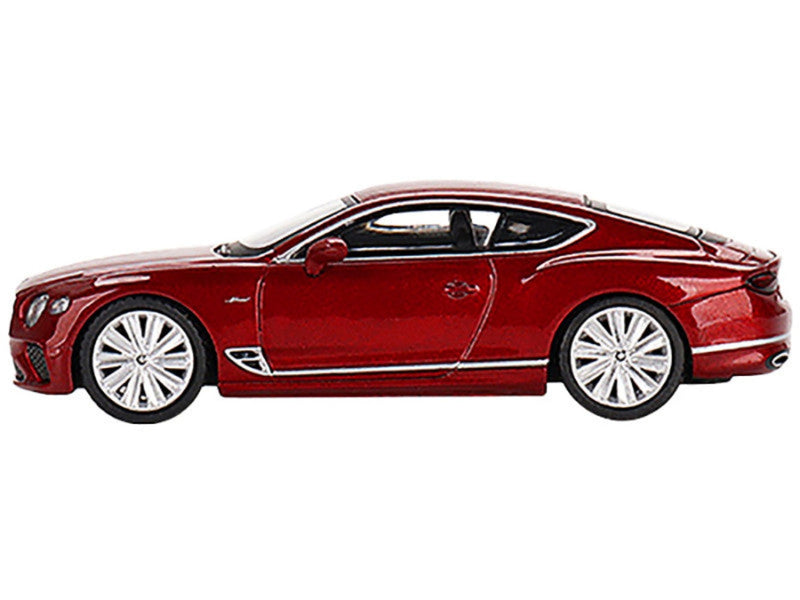 2022 Bentley Continental GT Speed Candy Red 1/64 Diecast Model Car *Limited Edition