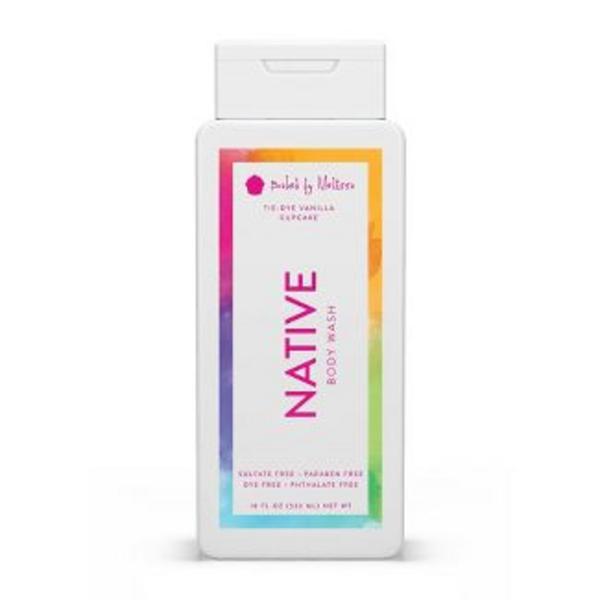 Body Wash, Tie-Dye Vanilla Cupcake by Native, 18 Fl oz