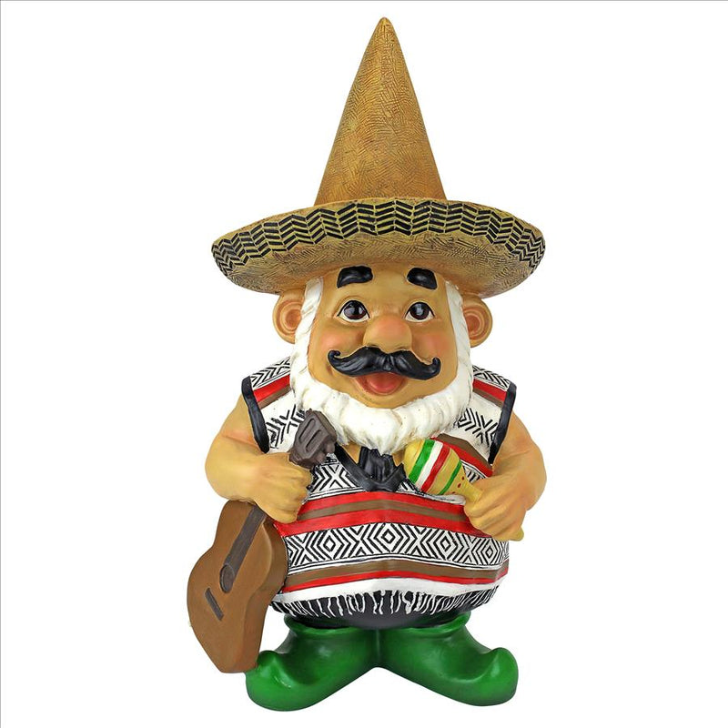 Pancho the Mariachi Garden Gnome Statue